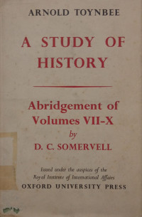 Image of A Study of History: Abridgement of Volumes VII-X