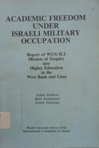 Image of Academic Freedom Under Israeli Military Occupation