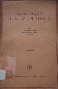 Image of Azas-Azas Hukum Perdata