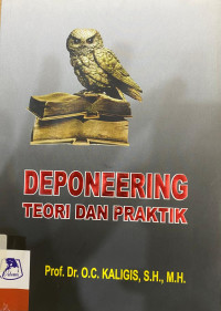 Image of Deponeering: Teoori dan Praktik