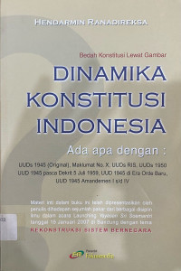 Image of Dinamikaa Konstitusi Indonesia