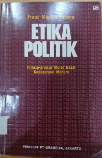 Image of Etika Politik