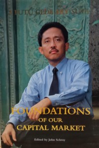 Image of Foundations of Our Capital Market