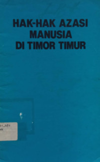 Image of Hak-Hak Azasi Manusia di Timor Timur