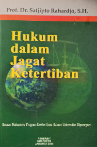 Image of Hukum dalam Jagat Ketertiban