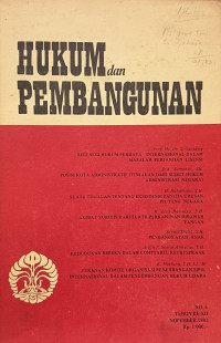 Image of Hukum dan Pembangunan Vol. XII No. 6, November 1982