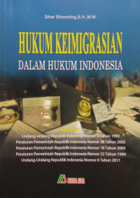 Image of Hukum Keimigrasian dalam Hukum Indonesia