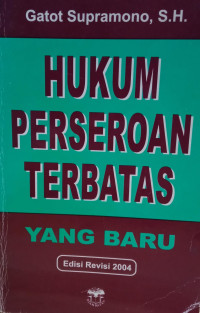 Image of Hukum Perseroan Terbatas yang Baru