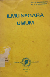Image of Ilmu Negara Umum
