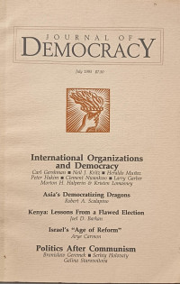 Image of Journal of Democracy Vol. 4 No. 3, July 1993