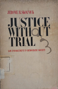 Image of Justice Without Trial: Law Enforcement in Democratic Society