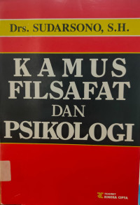 Image of Kamus Filsafat Dan Psikologi