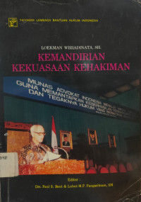 Image of Kemadirian Kekuasaan Kehakiman