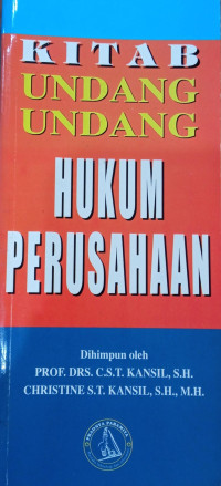 Image of Kitab Undang-Undang Hukum Perusahaan