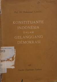 Image of Konstituante Indonesia Dalam Gelanggang Demokrasi