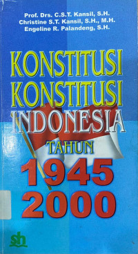 Image of Konstitusi-Konstitusi Indonesia Tahun 1945-2000