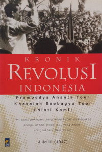 Image of Kronik Revolusi Indonesia Jilid III (1947)