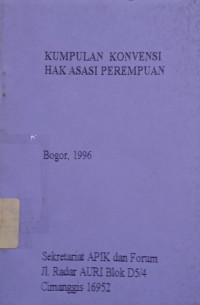 Image of Kumpulan Konvensi Hak Asasi Perempuan