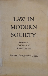 Image of Law in Modern Society