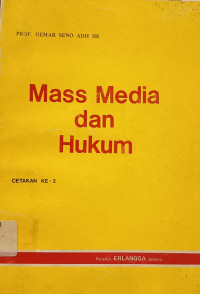 Image of Mass Media dan Hukum