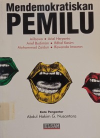 Image of Mendemokratiskan PEMILU