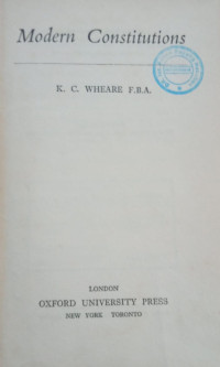 Image of Modern Constitutions