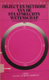Image of Object en Methode van de Staatsrechtswetenschap