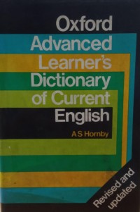 Image of Oxford Advanced Learner's Dictionary of Current English