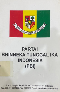 Image of Partai Bhinneka Tunggal Ika Indonesia (PBI)