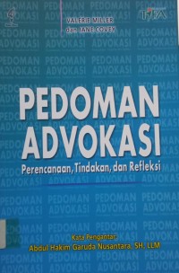 Image of Pedoman Advokasi: Perencanaan, Tindakan, dan Refleksi
