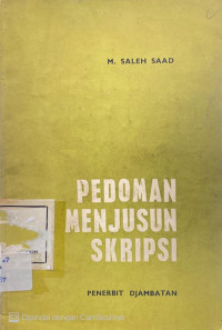 Image of Pedoman Menjusun Skripsi