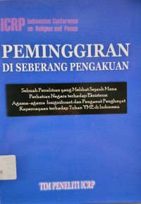 Image of Peminggiran di Seberang Pengakuan