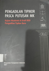 Image of Pengadilan TIPIKOR Pasca Putusan MK
