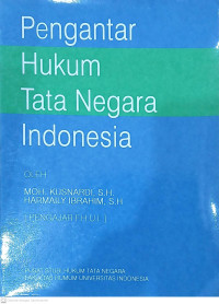 Image of Pengantar Hukum Tata Negara Indonesia