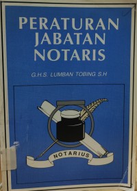 Image of Peraturan Jabatan Notaris