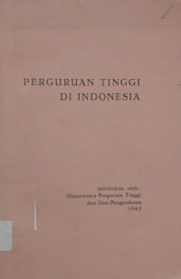 Image of Perguruan Tinggi di Indonesia