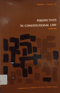 Image of Perspectives in Constitutional Law