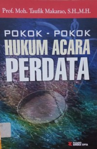 Image of Pokok-Pokok Hukum Acara Perdata