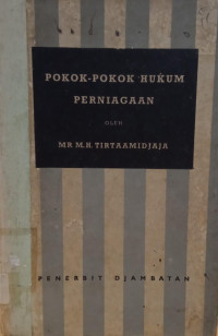 Image of Pokok-Pokok Hukum Perniagaan