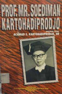 Image of Prof. Mr. Soediman Kartohadiprodjo