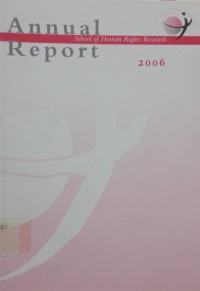 Image of School of Human Rights Reserach: Annual Report 2006