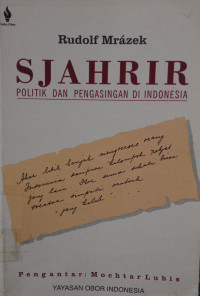 Image of Sjahrir: Politik dan Pengasingan di Indonesia
