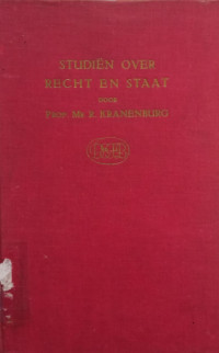 Image of Studien over Recht en Staat: Vierde Druk