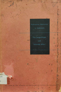 Image of Subversive Activities In Indonesia