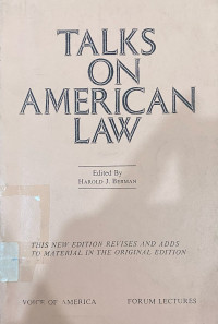 Image of Talks On American Law