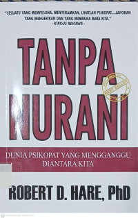 Image of Tanpa Nurani: Dunia Psikopat yang Mengganggu di Antara Kita