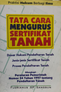 Image of Tata Cara Mengurus Sertifikat Tanah