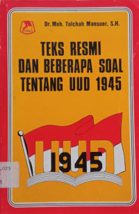Image of Teks Resmi dan Beberapa Soal Tentang UUD 1945