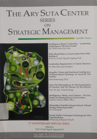 Image of The Ary Suta Center Series on Strategic Management