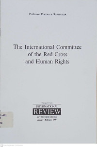 Image of The International Committee of the Red Cross and Human Rights